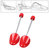 Maxbell 2Pcs Shoe Tree Shoe Shapers to Keep Shoes Shape for Sneakers Boots Men Women red