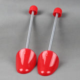 Maxbell 2Pcs Shoe Tree Shoe Shapers to Keep Shoes Shape for Sneakers Boots Men Women red