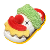 Maxbell Fuzzy Slippers Soft Cozy Girls Women Winter Clown House Slippers for Indoor 38 39
