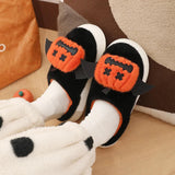 Maxbell Halloween Pumpkin Slippers Cute Party Favors Home Floor Slides Festival Gift Size 38 39