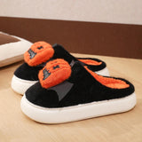 Maxbell Halloween Pumpkin Slippers Cute Party Favors Home Floor Slides Festival Gift Size 42 43