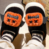 Maxbell Halloween Pumpkin Slippers Cute Party Favors Home Floor Slides Festival Gift Size 44 45