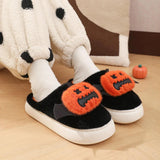 Maxbell Halloween Pumpkin Slippers Cute Party Favors Home Floor Slides Festival Gift Size 44 45