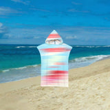 Maxbell Hooded Poncho Towels Absorbent Reusable Beach Towel for Child Adult Swimming Type A