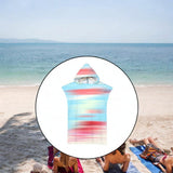 Maxbell Hooded Poncho Towels Absorbent Reusable Beach Towel for Child Adult Swimming Type A