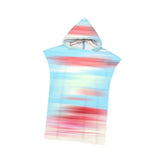 Maxbell Hooded Poncho Towels Absorbent Reusable Beach Towel for Child Adult Swimming Type A