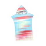 Maxbell Hooded Poncho Towels Absorbent Reusable Beach Towel for Child Adult Swimming Type A