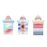 Maxbell Hooded Poncho Towels Absorbent Reusable Beach Towel for Child Adult Swimming Type A