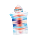 Maxbell Hooded Poncho Towels Absorbent Reusable Beach Towel for Child Adult Swimming Type B