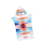Maxbell Hooded Poncho Towels Absorbent Reusable Beach Towel for Child Adult Swimming Type B