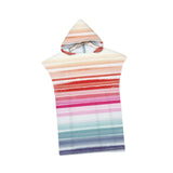 Maxbell Hooded Poncho Towels Absorbent Reusable Beach Towel for Child Adult Swimming Type C