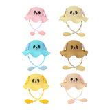 Maxbell Kids Bunny Hat with Light Cute with Moving Ears for Traveling Birthday Trips Pink