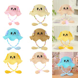 Maxbell Kids Bunny Hat with Light Cute with Moving Ears for Traveling Birthday Trips Pink