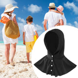 Maxbell Cooling Hoodie Towel Breathable Fashion Wrap for Running Cycling Hiking Black