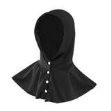 Maxbell Cooling Hoodie Towel Breathable Fashion Wrap for Running Cycling Hiking Black