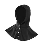 Maxbell Cooling Hoodie Towel Breathable Fashion Wrap for Running Cycling Hiking Black