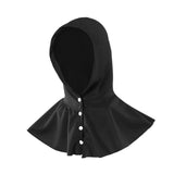 Maxbell Cooling Hoodie Towel Breathable Fashion Wrap for Running Cycling Hiking Black