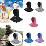 Maxbell Cooling Hoodie Towel Breathable Fashion Wrap for Running Cycling Hiking Black