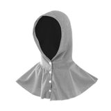 Maxbell Cooling Hoodie Towel Breathable Fashion Wrap for Running Cycling Hiking Gray