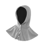 Maxbell Cooling Hoodie Towel Breathable Fashion Wrap for Running Cycling Hiking Gray