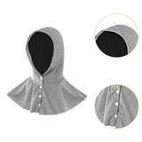 Maxbell Cooling Hoodie Towel Breathable Fashion Wrap for Running Cycling Hiking Gray