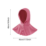 Maxbell Cooling Hoodie Towel Breathable Fashion Wrap for Running Cycling Hiking Red