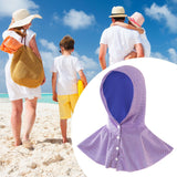 Maxbell Cooling Hoodie Towel Breathable Fashion Wrap for Running Cycling Hiking Purple