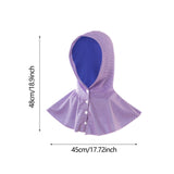 Maxbell Cooling Hoodie Towel Breathable Fashion Wrap for Running Cycling Hiking Purple