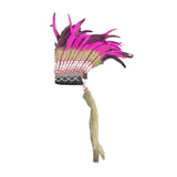 Maxbell Chief Indian Headdress Artificial Feather Hat for Show Role Playing Festival
