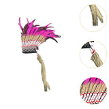 Maxbell Chief Indian Headdress Artificial Feather Hat for Show Role Playing Festival