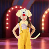 Maxbell Animal Headband Tail Bowtie Set Party Cosplay Prop for Dress up Light Yellow