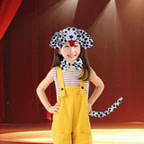 Maxbell Animal Headband Tail Bowtie Set Party Cosplay Prop for Dress up Spotted