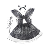 Maxbell Tutu Skirt Set Cosplay Wing Rod for Stage Performance Holiday Birthday Party
