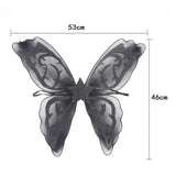 Maxbell Tutu Skirt Set Cosplay Wing Rod for Stage Performance Holiday Birthday Party