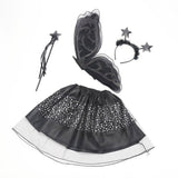 Maxbell Tutu Skirt Set Cosplay Wing Rod for Stage Performance Holiday Birthday Party