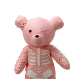 Maxbell Skeleton Bear Backpack Cartoon Female Daypack for Party Travel Creative Gift Pink