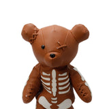 Maxbell Skeleton Bear Backpack Cartoon Female Daypack for Party Travel Creative Gift Brown