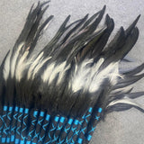 Maxbell Feather Headdress Adults Halloween Stage Performance Indian Native Headdress