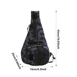 Maxbell Outdoor Tackle Bag Organizer Gift Fishing Fanny Pack for Fishing Travel Work Gray