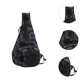 Maxbell Outdoor Tackle Bag Organizer Gift Fishing Fanny Pack for Fishing Travel Work Gray