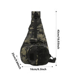 Maxbell Outdoor Tackle Bag Organizer Gift Fishing Fanny Pack for Fishing Travel Work Green