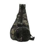 Maxbell Outdoor Tackle Bag Organizer Gift Fishing Fanny Pack for Fishing Travel Work Green