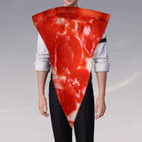 Maxbell Pizza Costume Props Halloween Outfit for Themed Parties Festivities Carnival Length 103cm