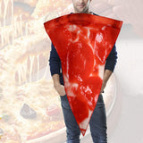 Maxbell Pizza Costume Props Halloween Outfit for Themed Parties Festivities Carnival Length 103cm