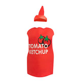Maxbell Ketchups Bottle Costume Halloween Costume for Halloween Carnival Theme Party