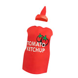 Maxbell Ketchups Bottle Costume Halloween Costume for Halloween Carnival Theme Party