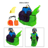 Maxbell Inflatable Costume Ride Snail Blow up Costume for Stage Performance Festival Adults