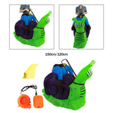 Maxbell Inflatable Costume Ride Snail Blow up Costume for Stage Performance Festival Adults