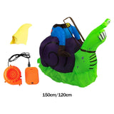Maxbell Inflatable Costume Ride Snail Blow up Costume for Stage Performance Festival Adults