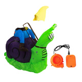 Maxbell Inflatable Costume Ride Snail Blow up Costume for Stage Performance Festival Children